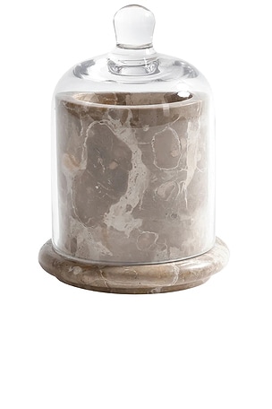 Marbella Scented Candle Jar With Cloche The Favorites