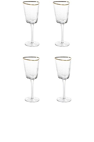 Aperitivo Triangular Wine Glasses Set Of 4 The Favorites
