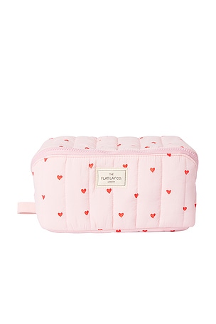 ESTOJO DE MAQUIAGEM  MARSHMALLOW FLAT LAY MAKEUP BOX BAG Flat Lay London