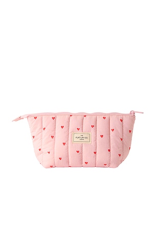 MALETA DE MAQUIAGEM PADDED ESSENTIAL MAKEUP POUCH Flat Lay London