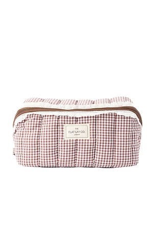 Marshmallow Flat Lay Makeup Box Bag Flat Lay London