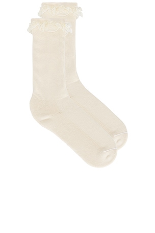 Lace Trim House Socks Tanner Fletcher