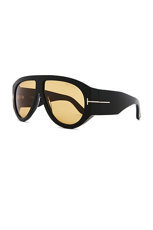 TOM FORD Bronson Acetate Sunglasses in Black