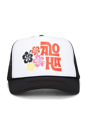 Aloha Floral Hat Friday Feelin