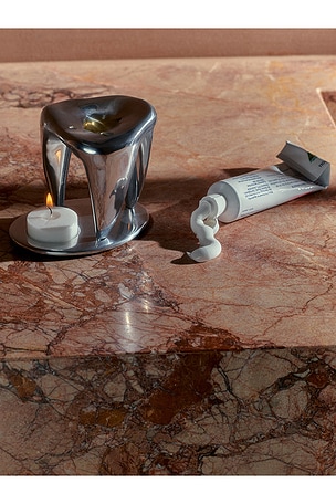 Tsu Lange Yor Oil Burner in Metallic Silver