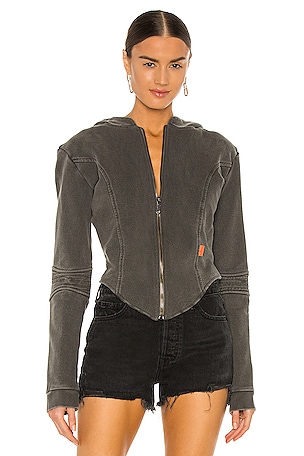 The K Label Tonik Hoodie in Granite REVOLVE