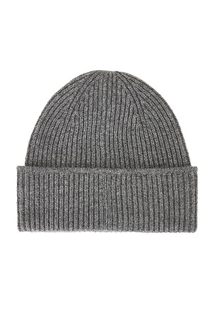 Theory Cashmere Beanie in Grey