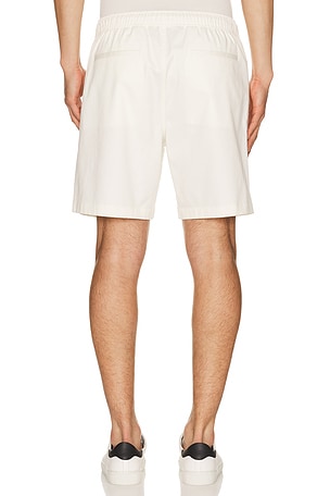 Theory Moonsoft Cotton Easy Shorts in Cream. Size 38. Also