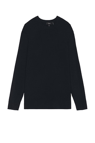 Riland Rib Crewneck Sweater Theory