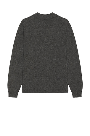 Theory Hilles Cashmere Polo in Grey