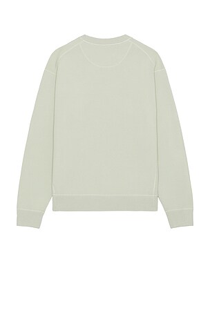 Theory Light Bilen Relaxed Crew Sweatshirt in Mint