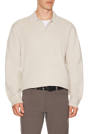 Light Bilen Jonny Collar Pop Over Sweater Theory