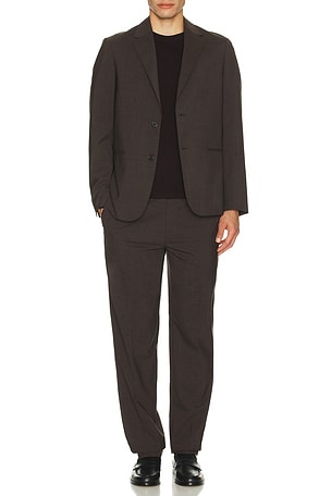 Theory Clinton Motion Blazer in Brown. Size 46. Also