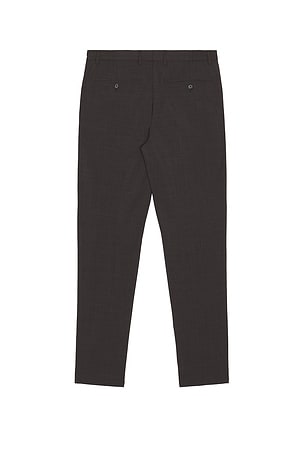 Theory Curtis Travel Motion Trousers in Brown. Size 38. Also