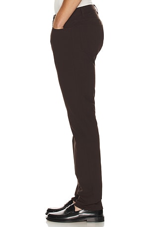 Theory Neoteric Twill Raffi Pant in Brown. Size 36. Also