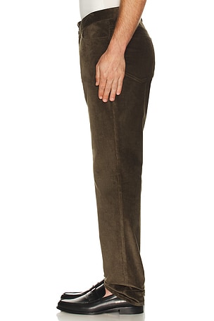 Theory Crosby Cord 5 Pocket Pant in Brown