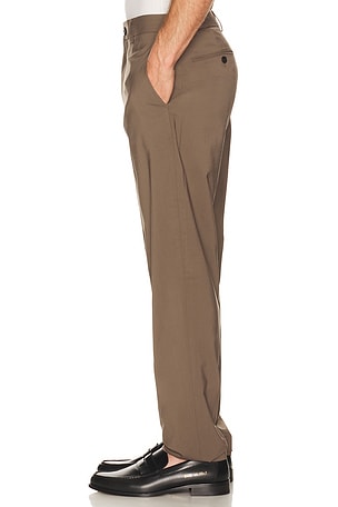 Theory Motion Wool Curtis Pant in Brown. Size 32. Also