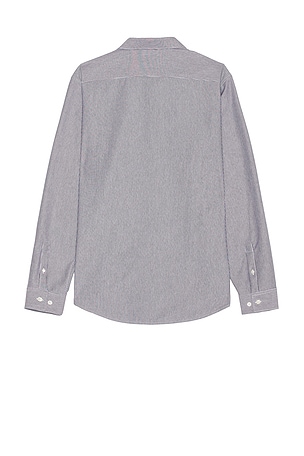 Theory Sylvain Long Sleeve Shirt in White