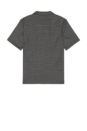 Theory Noll Camp Shirt in Black