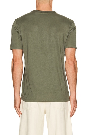 Theory Anemon Essential Tee in Green