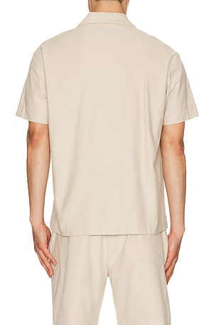 Theory Soft Terry Shirt in Neutral