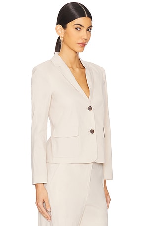 Theory Shrunken Pocket Jacket in Beige