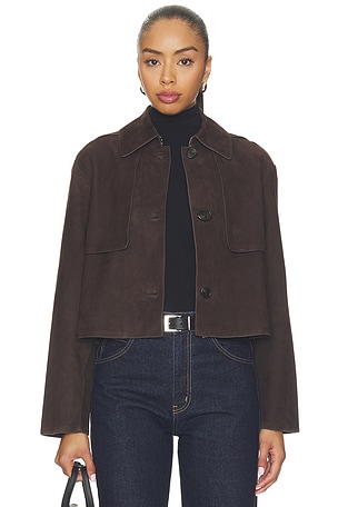 Crop Trench Jacket Theory