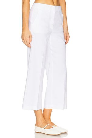 Theory Clean Terena Pant in White. Size 8. Also