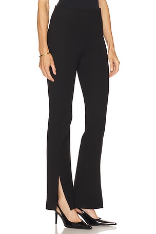 Theory Slit Flare Legging in Black