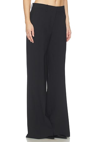 Theory Fluid Flare Pants in Black. Size 8. Also