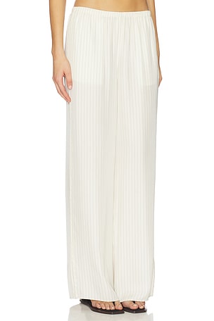 Theory Slit Pant in Cream