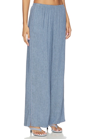 Theory PANTALON EN JEAN AVEC FENTE en Bleu