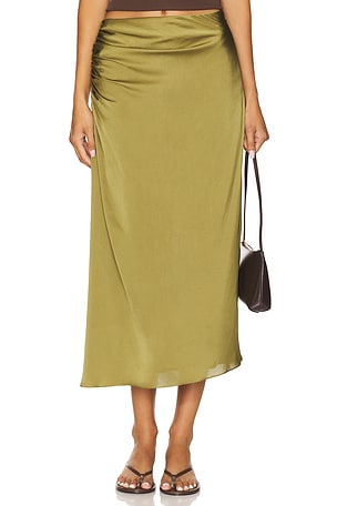 Side Ruched Skirt Theory