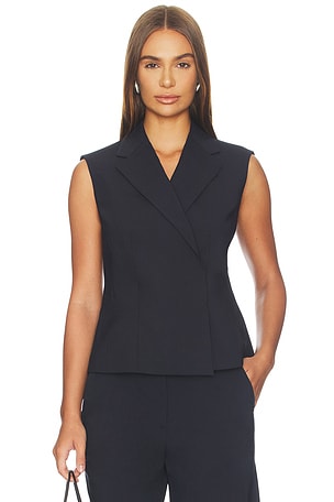 Hourglass Asymmetric Vest Top Theory