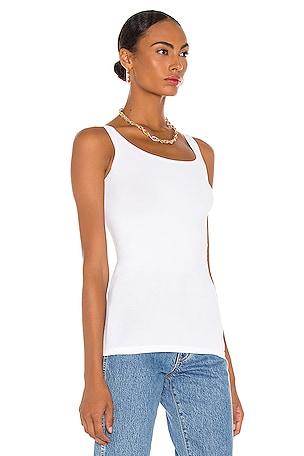 Theory Len Tubular Tank in White