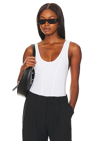 Sueded Jersey Seamed Tank The Range