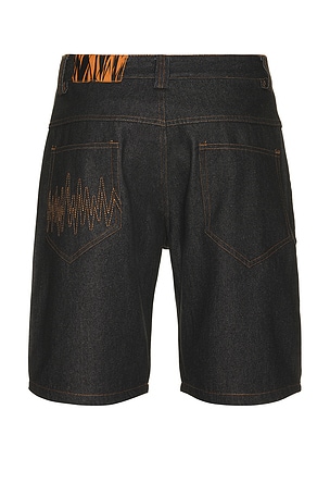 The Hundreds Folsom Denim Shorts in Black