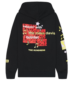 The Hundreds x Concord Records Miles Quartet Pullover Hoodie in Black