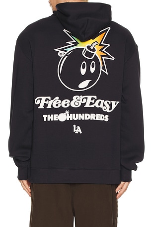 x Free And Easy Adam Bomb Hoodie The Hundreds