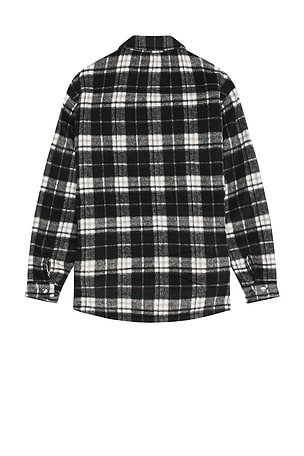 The Hundreds Seville Plaid Woven Shirt in Black,Grey