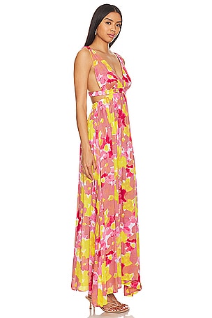 Tiare Hawaii Hope Maxi Dress in Pink