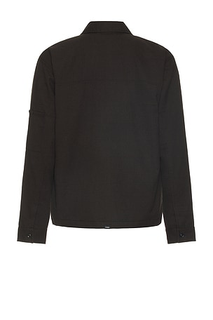 THRILLS Jacob Plaid Jacket in Black