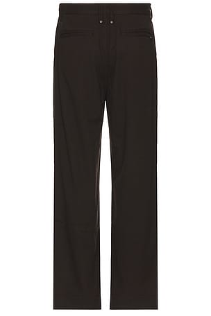 THRILLS Jacob Plaid Pant in Chocolate