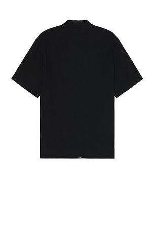 THRILLS Arch Bowling Shirt in Black