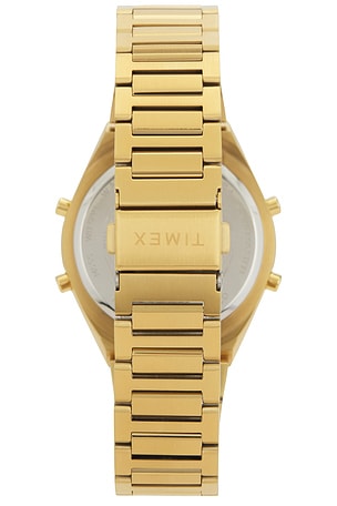 Timex Continental 39mm Watch in Metallic Gold