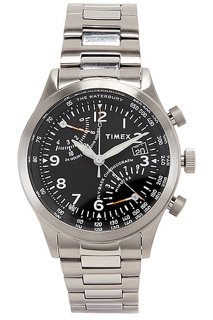 Waterbury Traditional Fly-Back Chronograph 42mm Watch Timex