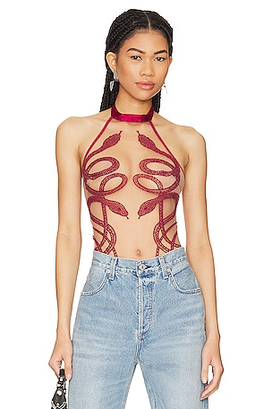 Embroidered Lace Bustier Crop Top – CHIVANE