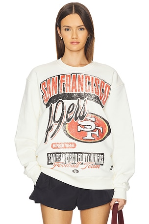 49ers Fleece Vintage Graphic Crew The Wild Collective
