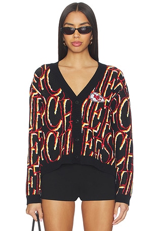 Chiefs Cropped Cardigan The Wild Collective