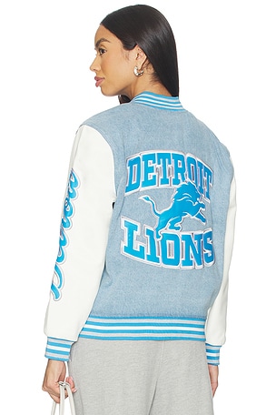 Detroit Lions Denim Varsity The Wild Collective